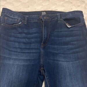 Simple Society Women's Slim Blue Jeans
